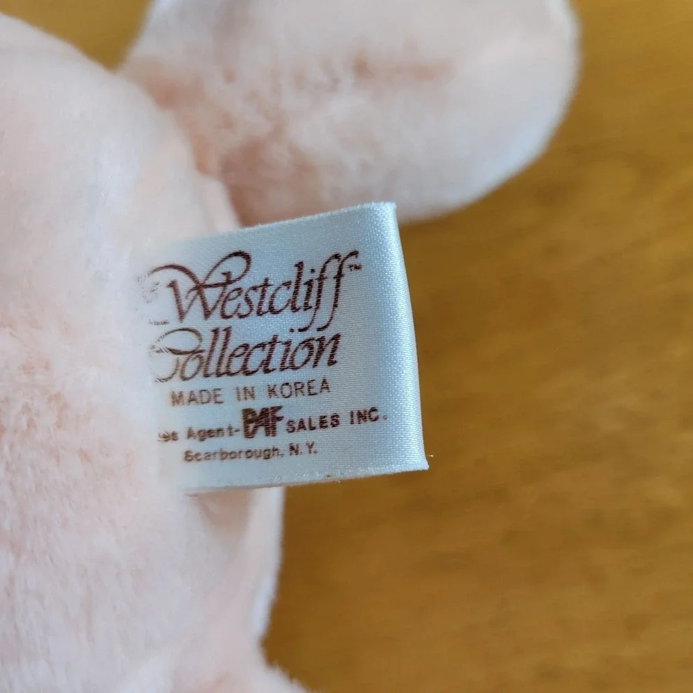 Westcliff Collection Plush Pig Purple Flower 12
